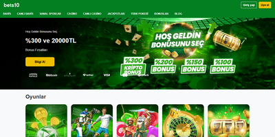 Bets10 sitevoorbeeld