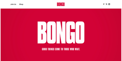 Bongo predogled spletnega mesta
