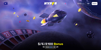 Prévia do site de Hyper