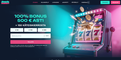 Jackburst sitevoorbeeld